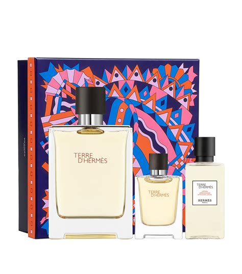 hermes miniature perfume set|hermes terre d'hermes gift set.